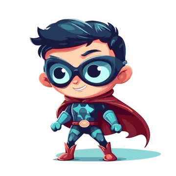 Rope Hero 2 7 pngtree cute superhero vector png image 7000929